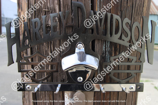 HARLEY DAVIDSON BOTTLE OPENER