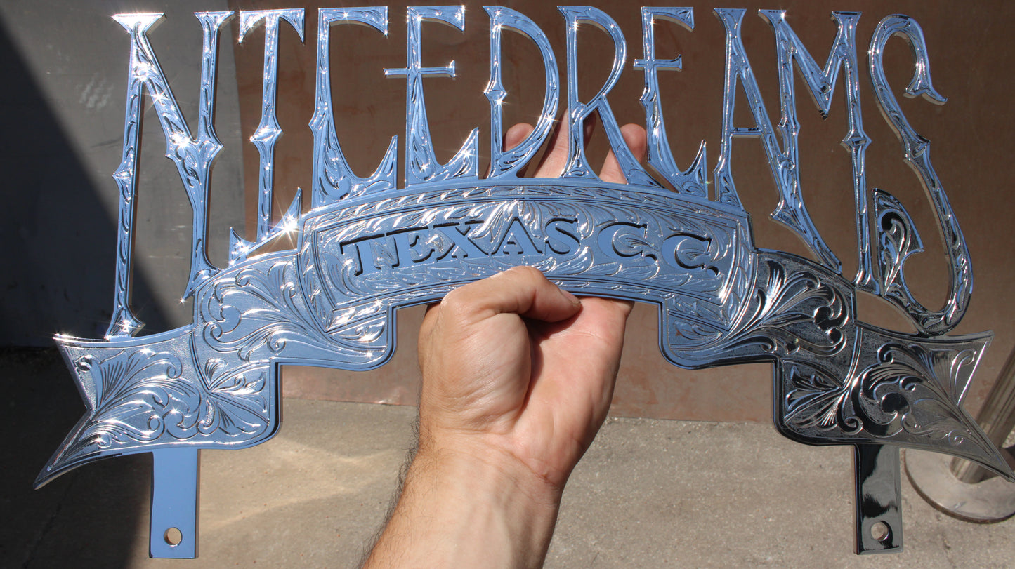 ENGRAVED ALL CHROME