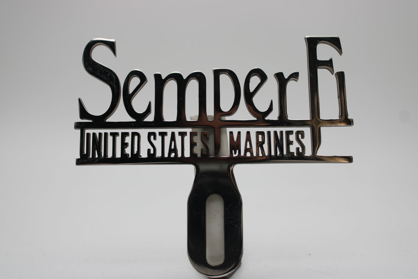 SIMPERFI UNITED STATES MARINE LICENSE PLATE TOPPER