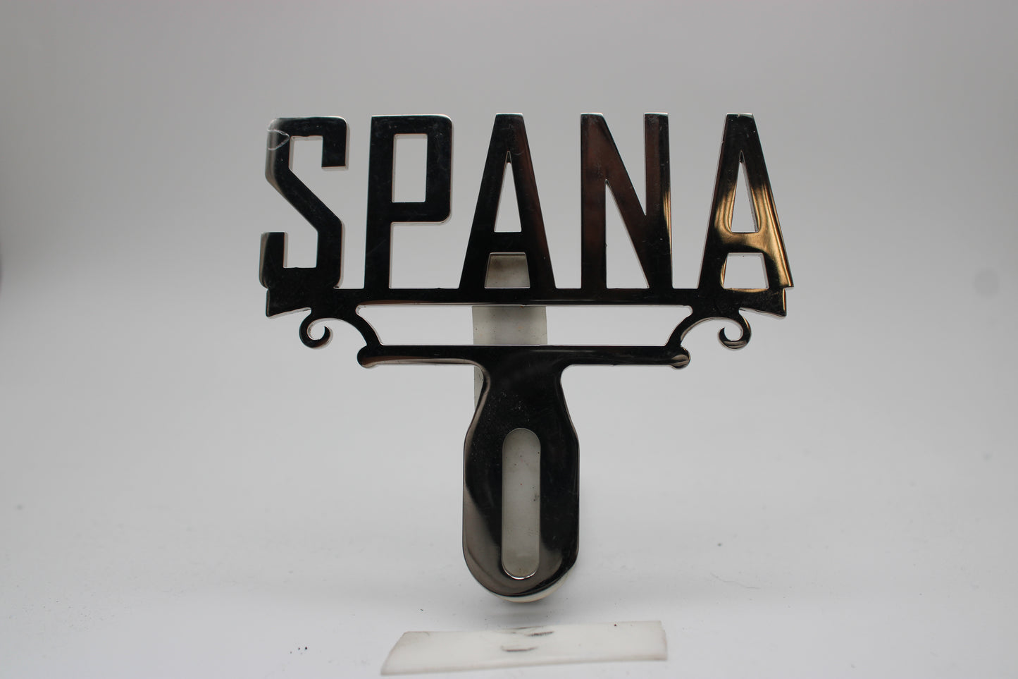 SPANA LICENSE PLATE TOPPER