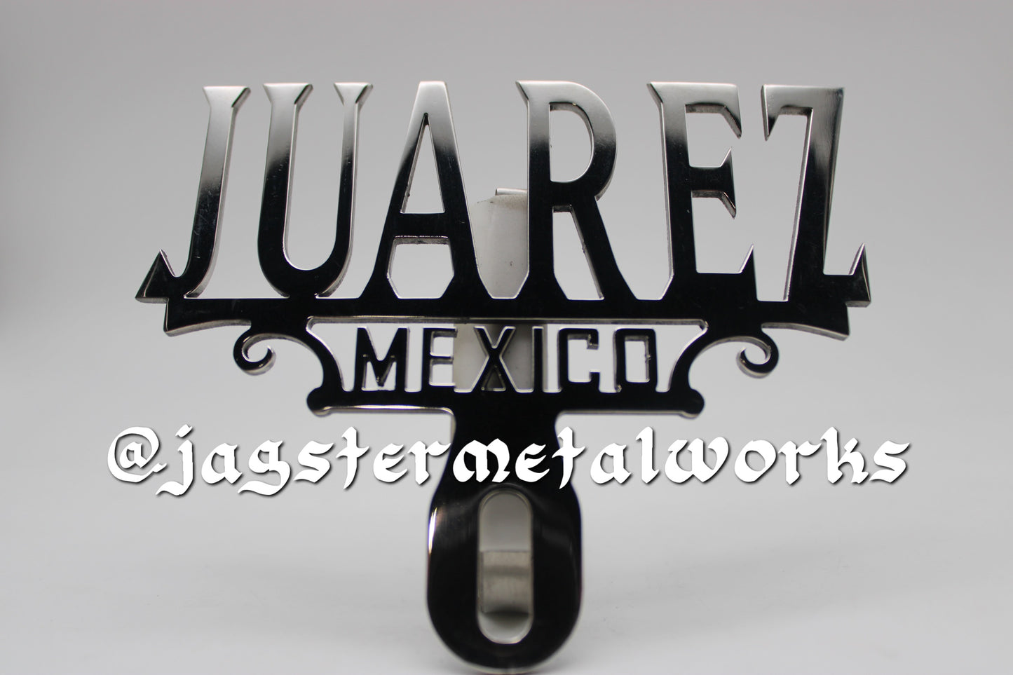 JUAREZ LICENSE PLATE TOPPER