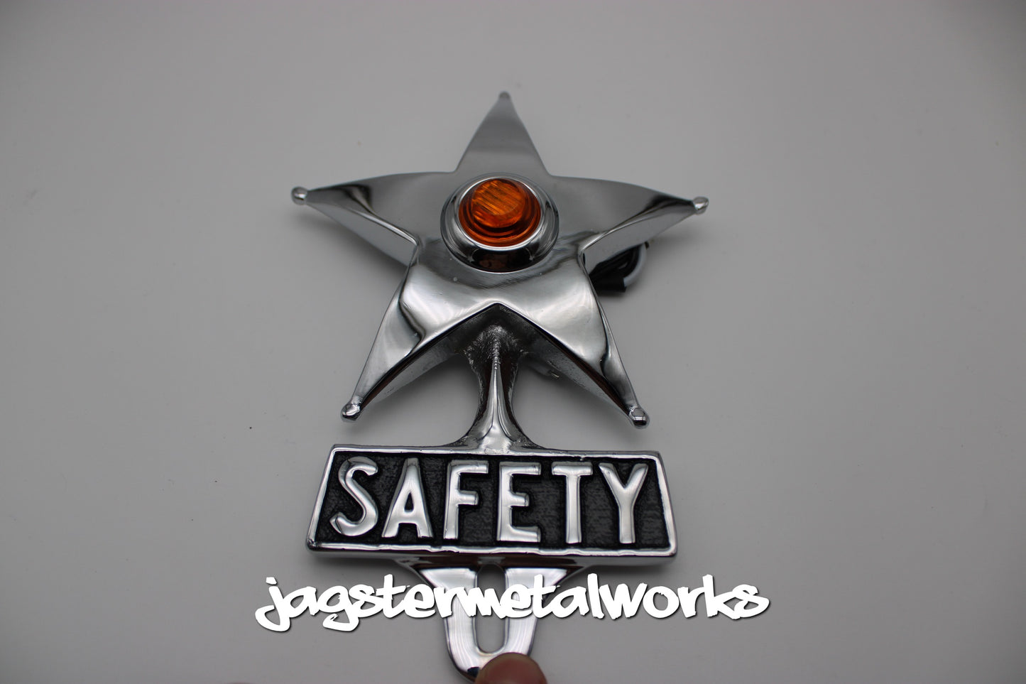 Orange Light Safety Star