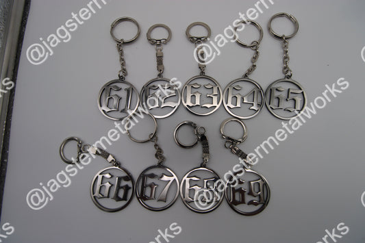 60s KEY CHAIN