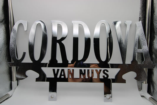 CHROME PLAQUE