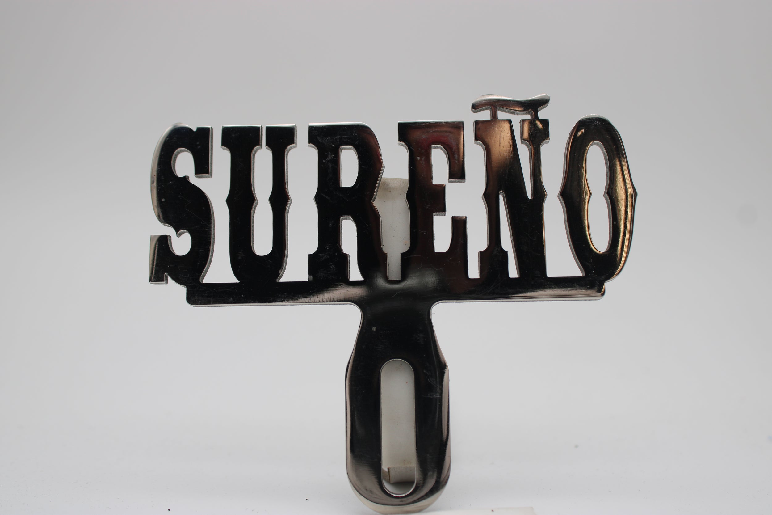 SUERENO LICENSE PLATE TOPPER