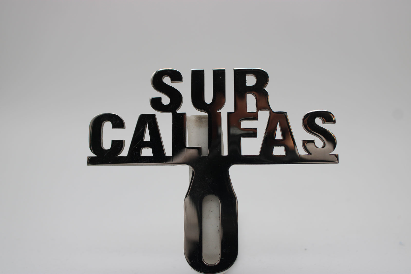 SUR CALIFAS LICENSE PLATE TOPPER