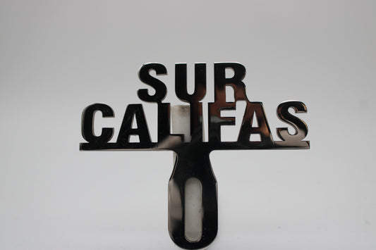 SUR CALIFAS LICENSE PLATE TOPPER