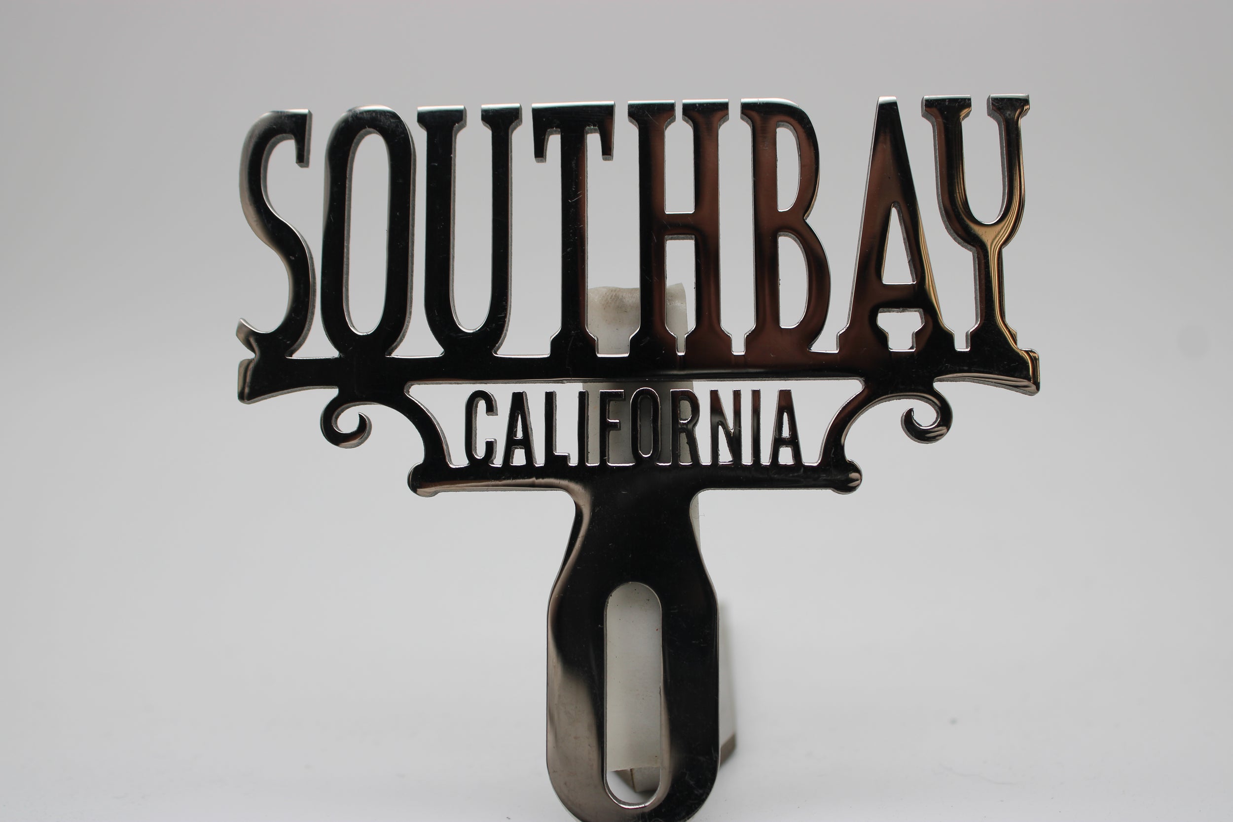 SOUTH BAY LICENSE PLATE TOPPER