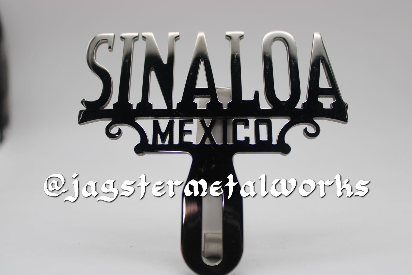 SINALOA LICENSE PLATE TOPPER