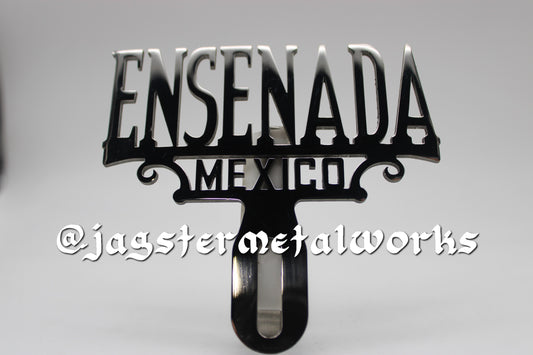 ENSENADA LICENSE PLATE TOPPER