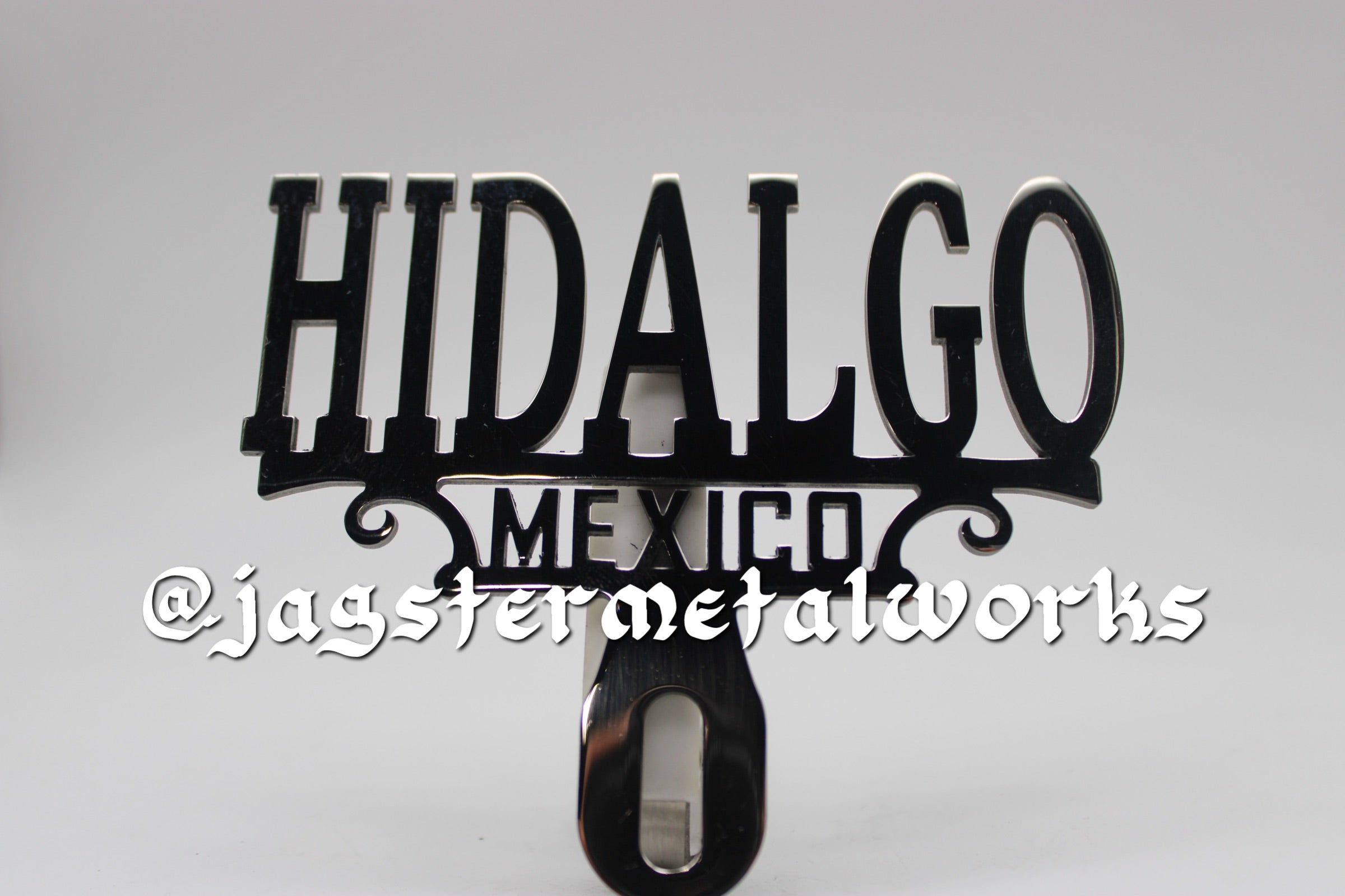 HIDALGO  LICENSE PLATE TOPPER