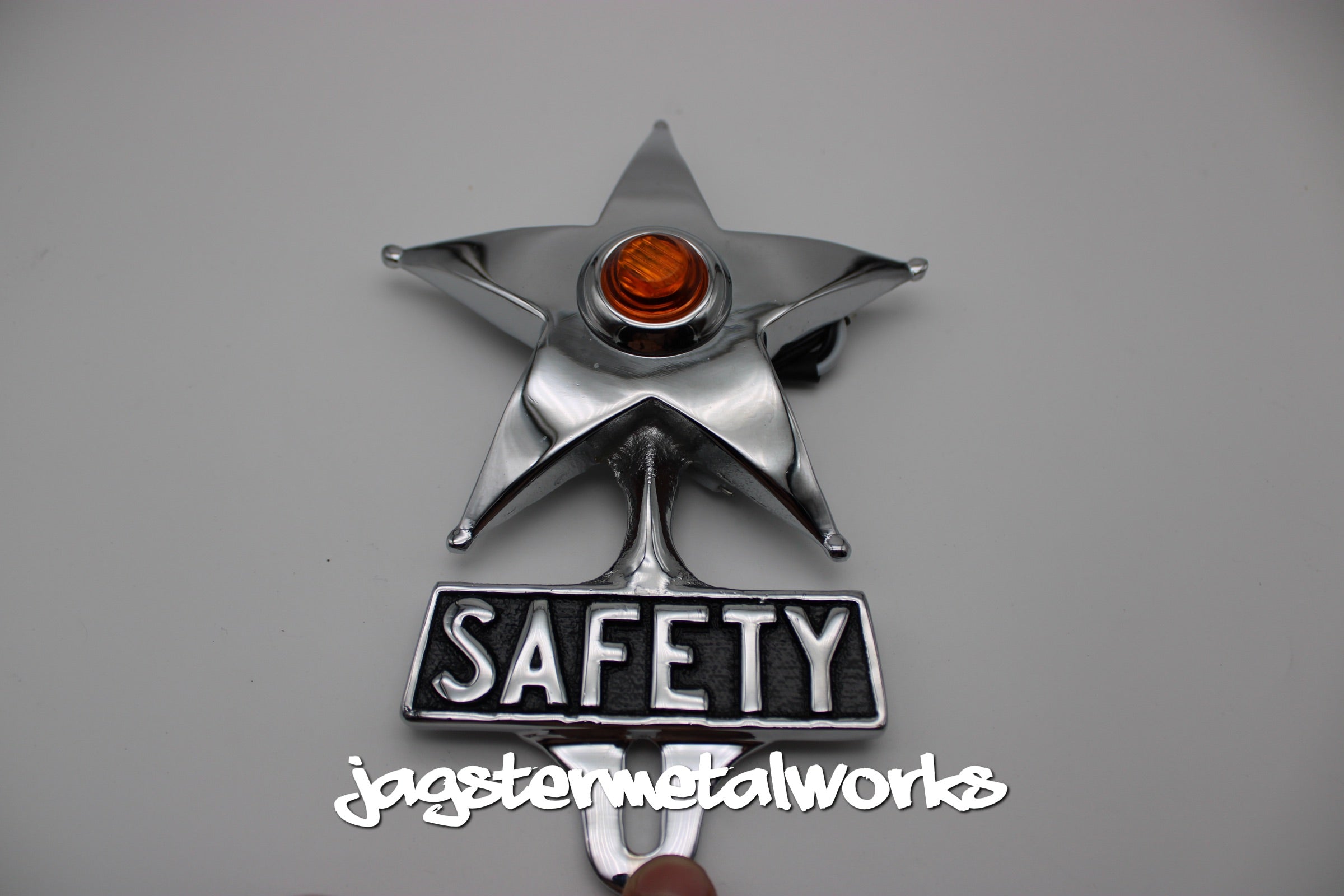 Orange Light Safety Star